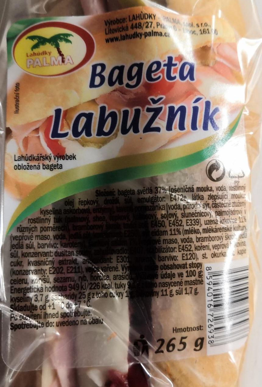 Fotografie - Bageta Labužník Lahůdky Palma