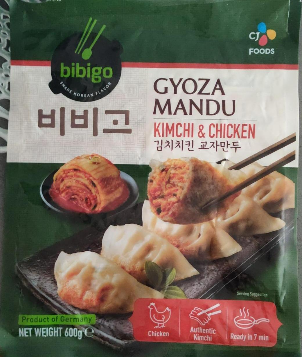 Fotografie - Gyoza mandu kimchi & chicken Bibigo