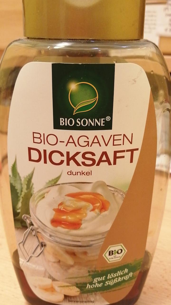 Fotografie - Bio-Agaven Dicksaft dunkel Bio Sonne