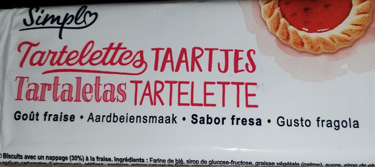 Fotografie - Tartaletas Sabor fresa Simply