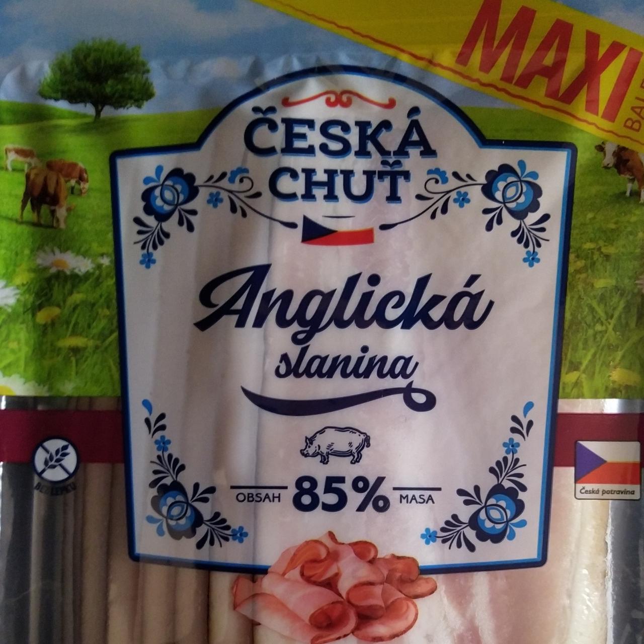 Fotografie - Anglická slanina 85% masa Česká chuť