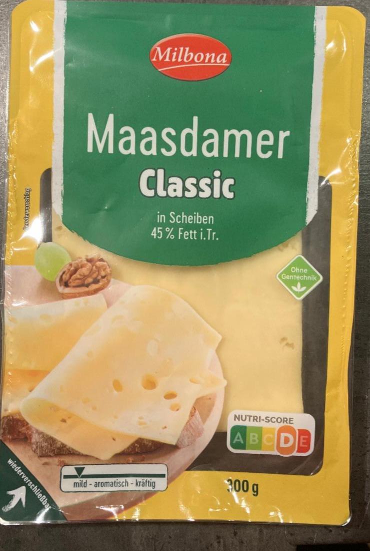 Fotografie - maasdamer classic 45% Milbona