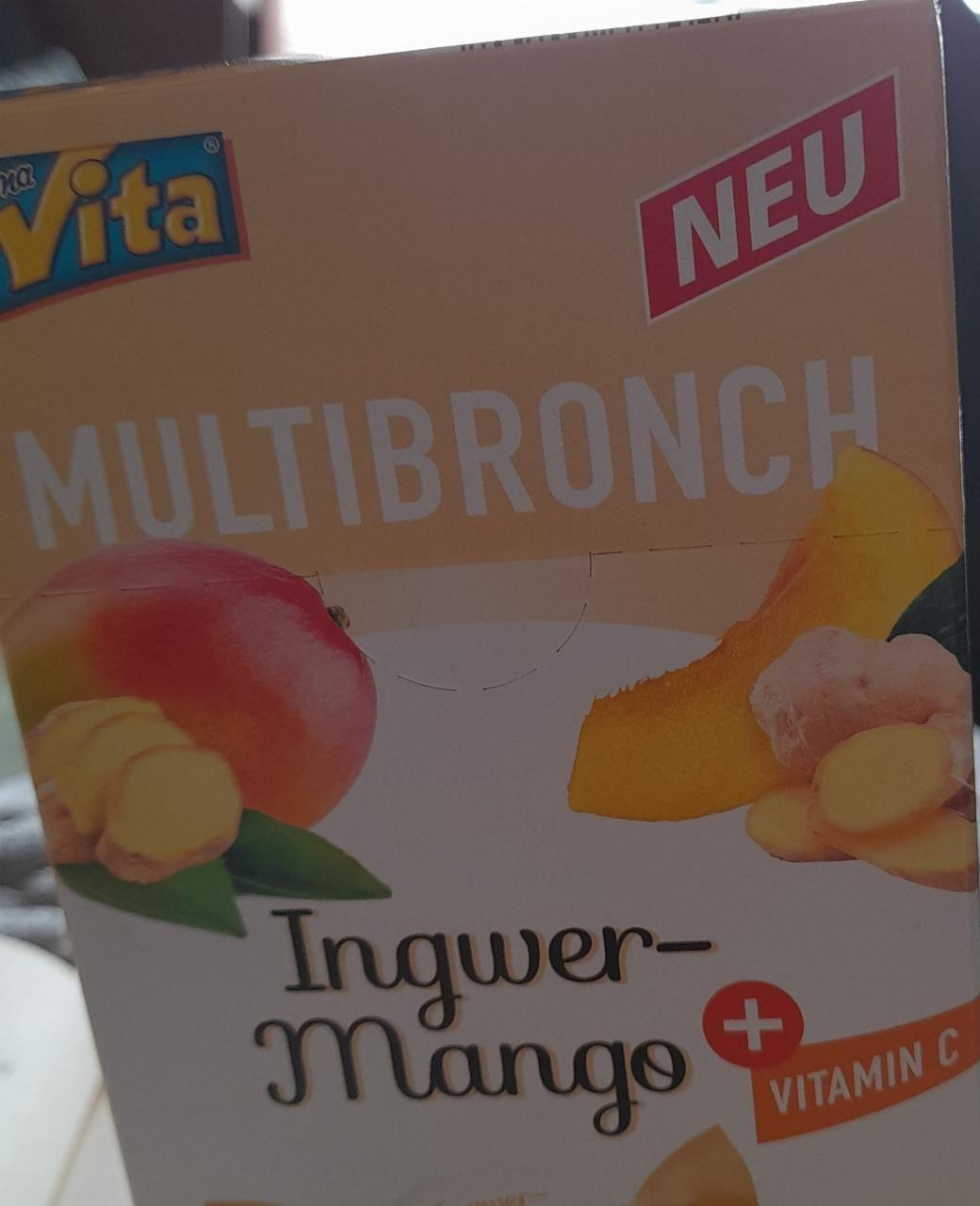 Fotografie - Multibronch Ingwer Mango Vita