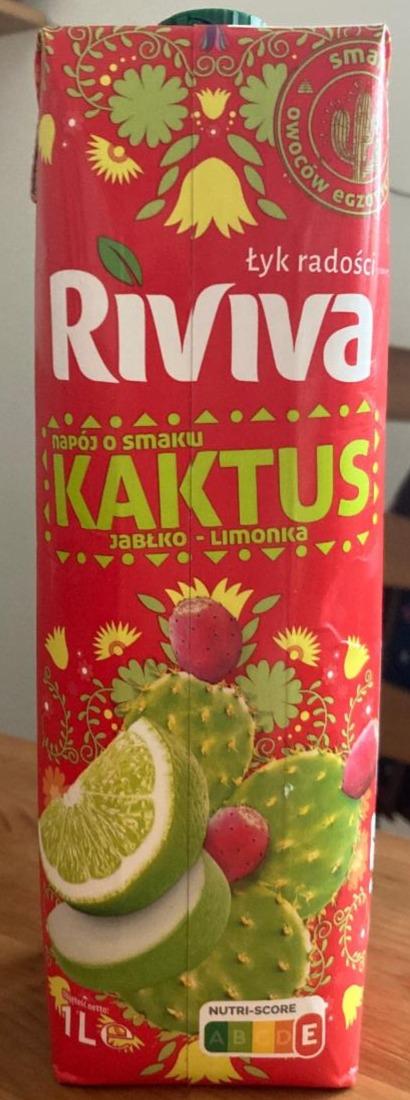 Fotografie - Napój o smaku Kaktus jabłko - limonka Riviva