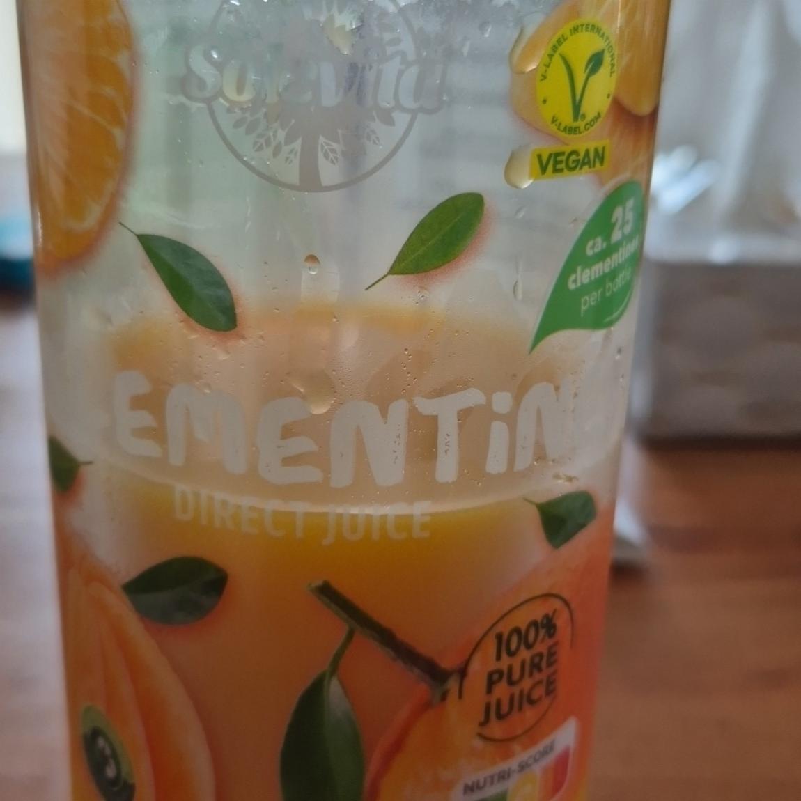 Fotografie - Clementine direct juice Solevita