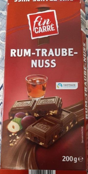 Fotografie - Rum-Traube-Nuss Fin Carré