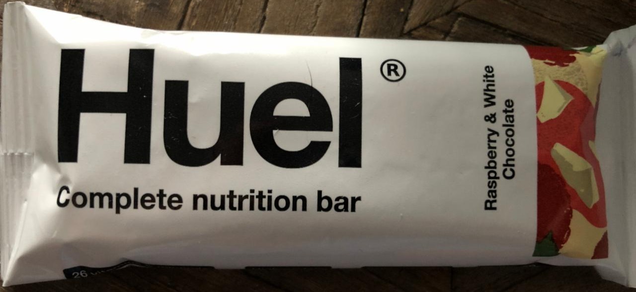 Fotografie - Complete nutrition bar Raspberry & White Chocolate Huel