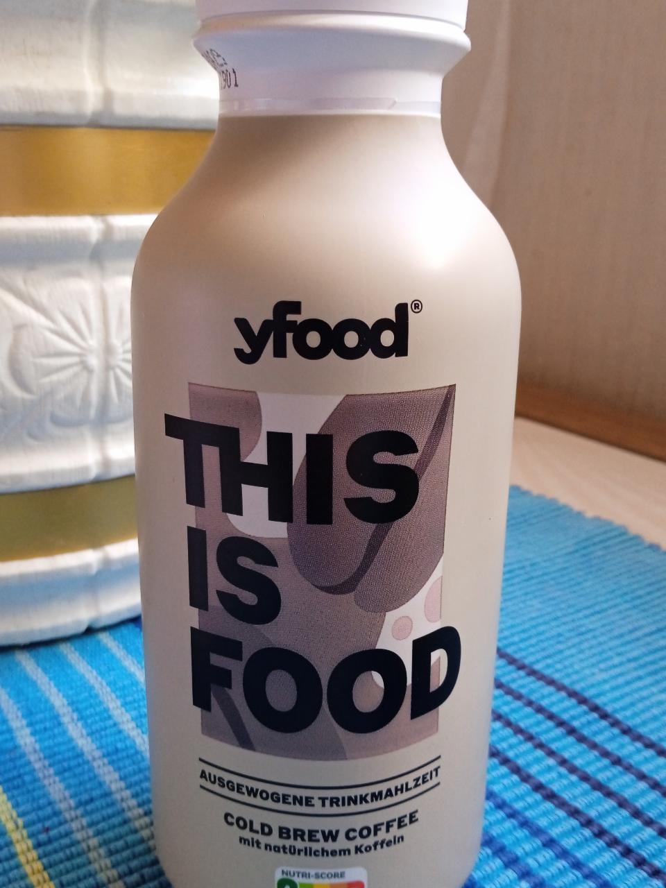 Fotografie - Yfood This is food nápoj cold brew coffee