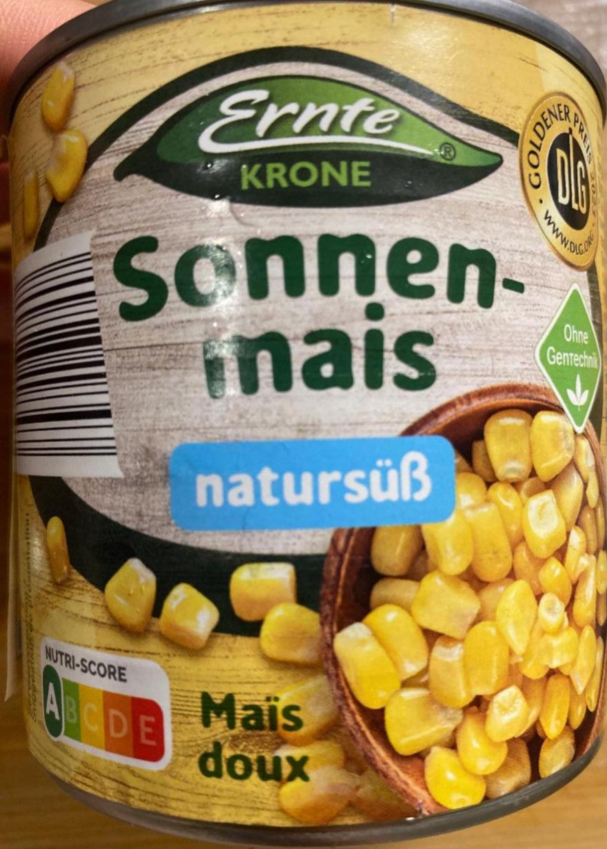 Fotografie - Sonnen-mais natursüß Ernte Krone