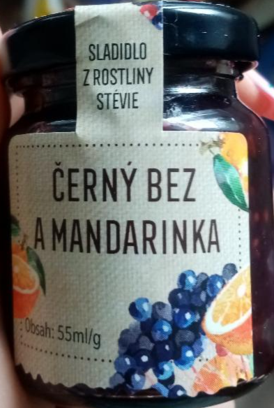 Fotografie - Šťavnatý čaj, černý bez a mandarinka