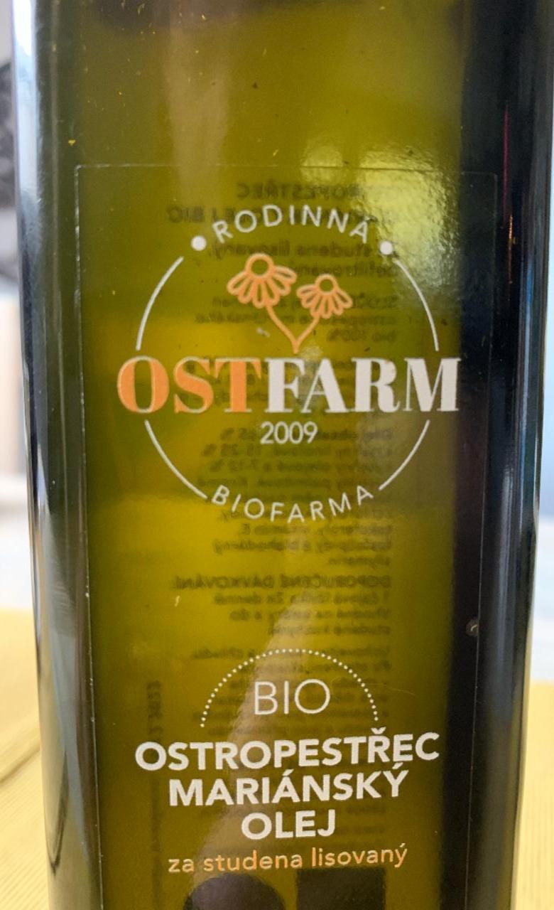 Fotografie - Bio Ostropestřec mariánský olej Rodinná Biofarma Ostfarm