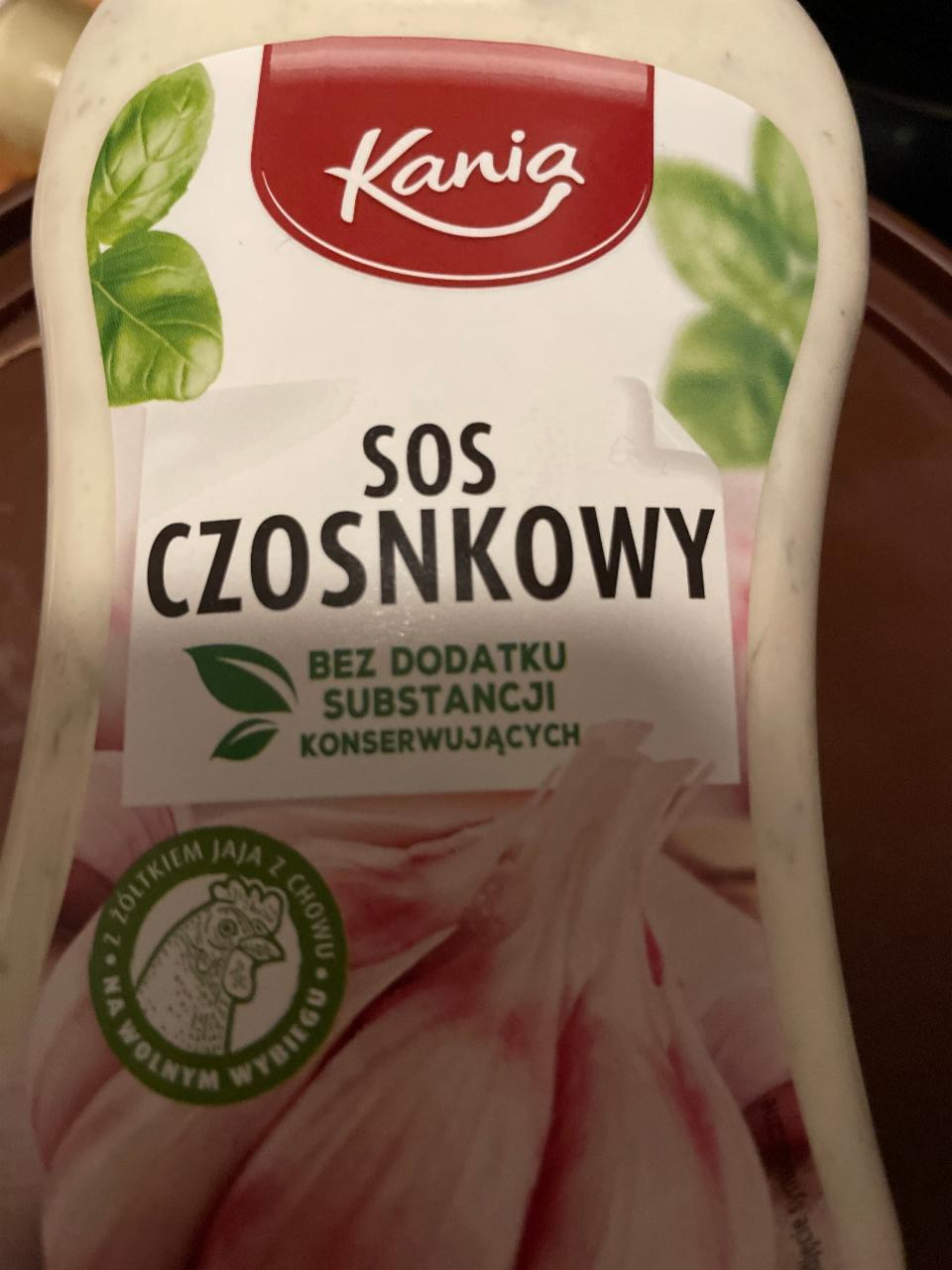 Fotografie - sos czosnkowy Kania