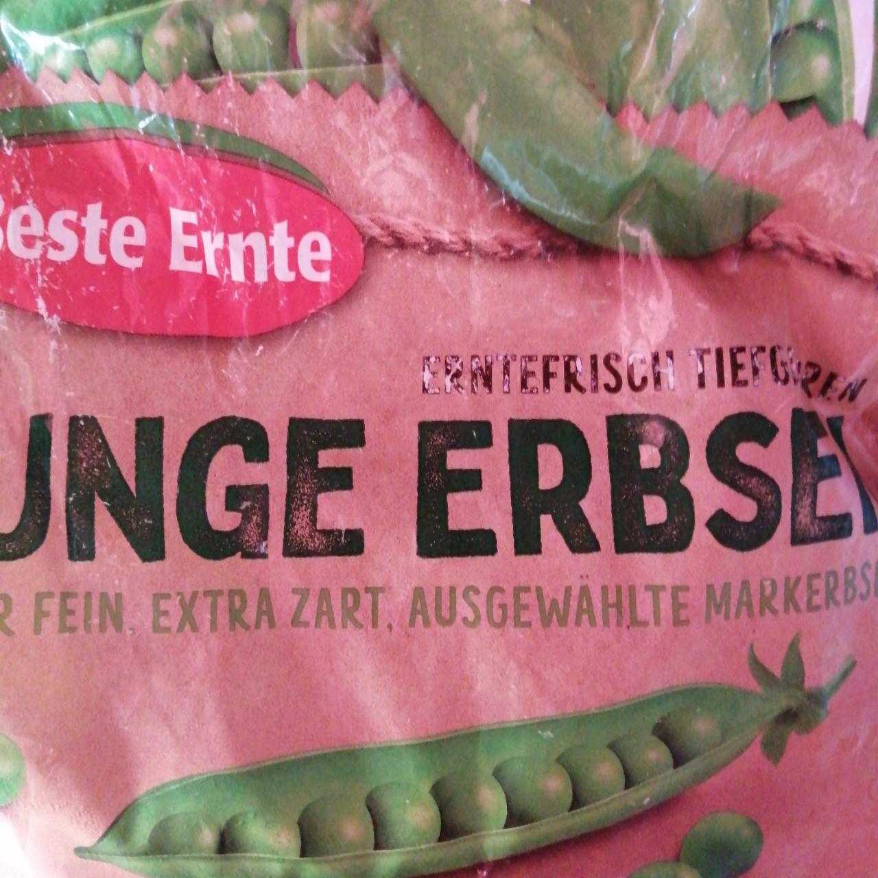 Fotografie - Junge Erbsen Beste Ernte