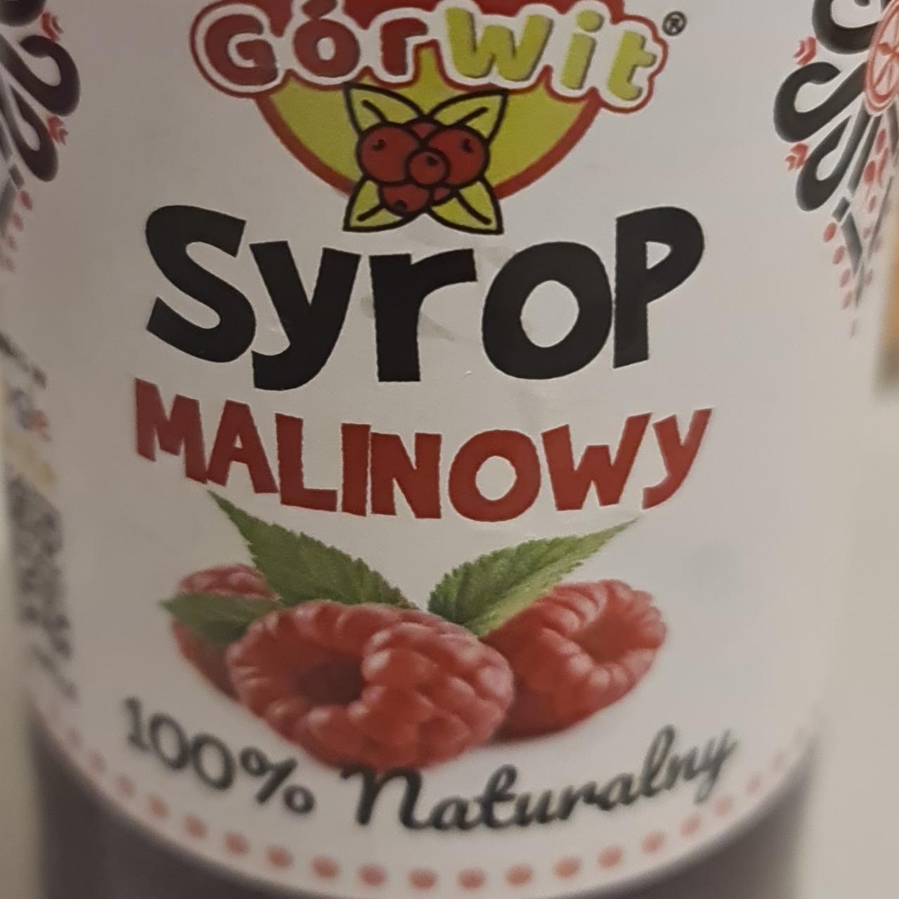 Fotografie - Syrop Malinowy GórWit