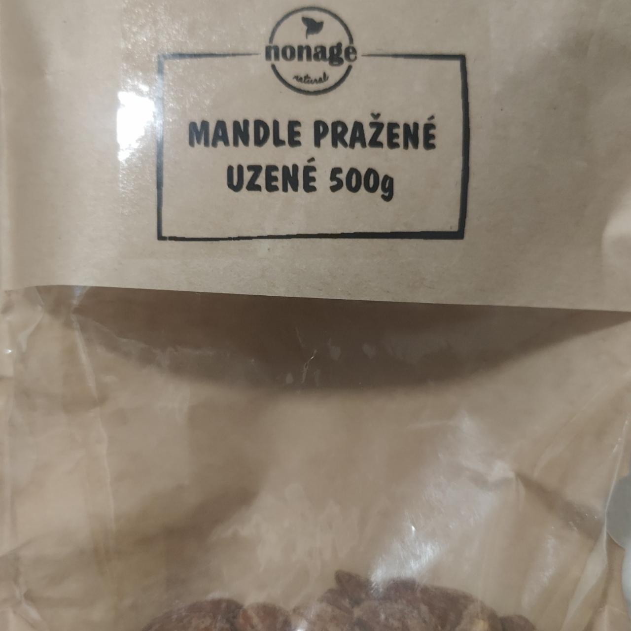 Fotografie - Mandle pražené uzené Nonage