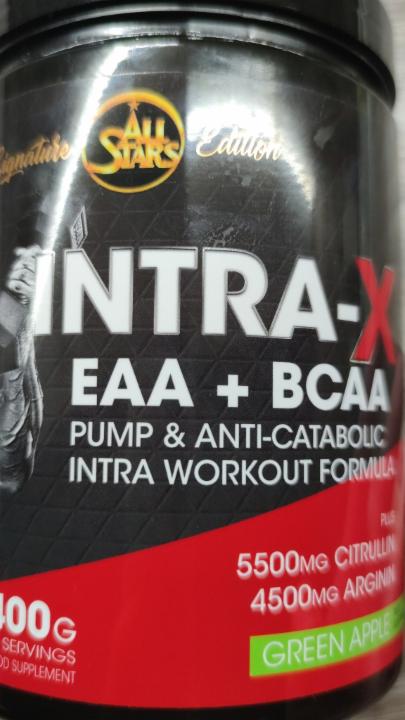 Fotografie - Intra-x EAA + BCAA Green Apple All Stars