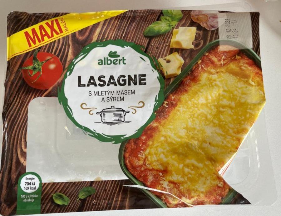 Fotografie - Lasagne s mletým masem a sýrem Albert