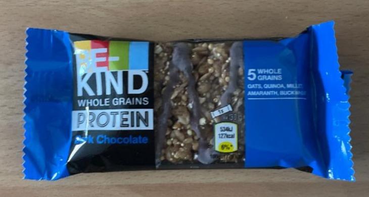 Fotografie - Whole Grain Protein Dark Chocolate BE-KIND