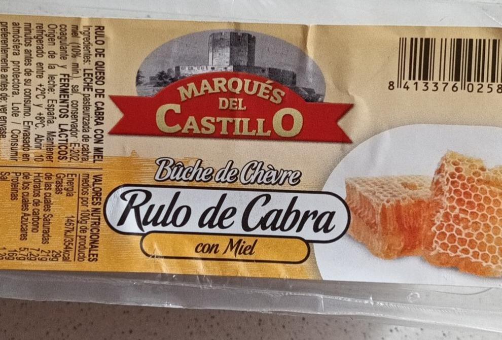 Fotografie - Bûche de Chèvre Rulo de Cabra con Miel Marqués del Castillo