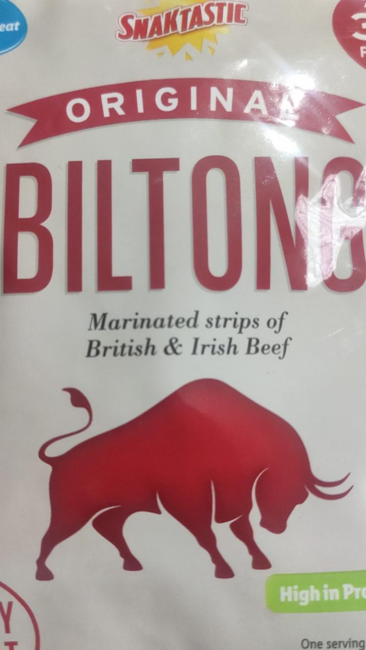 Fotografie - Biltong Beef Lidl UK Snaktastic