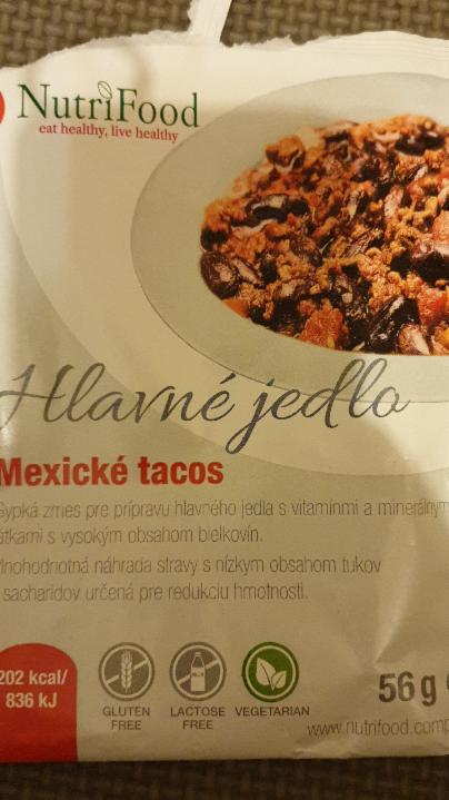 Fotografie - Nutrifoof Mexicke tacos