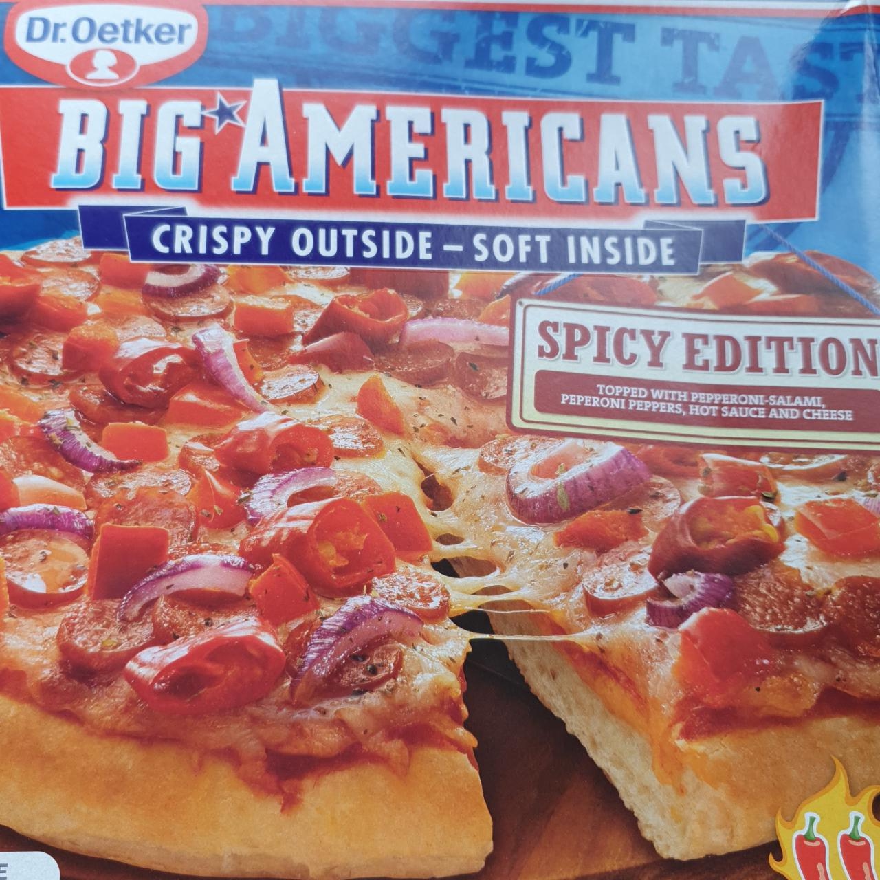 Fotografie - Big Americans Spicy Edition Dr.Oetker