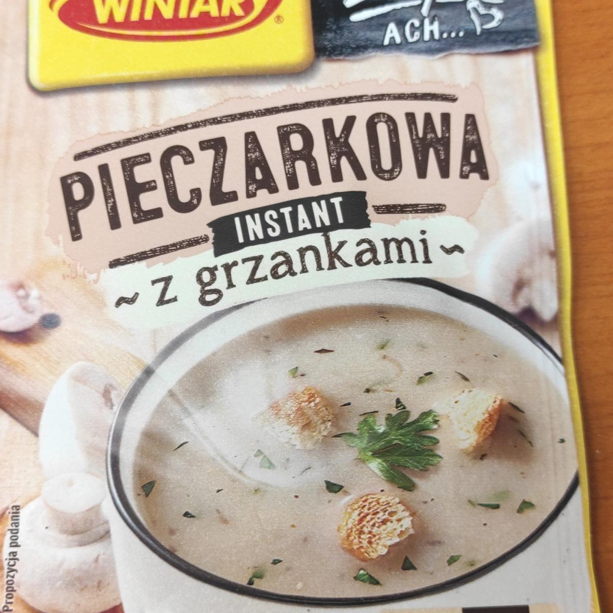 Fotografie - Pieczarkowa instant z grzankami Winiary