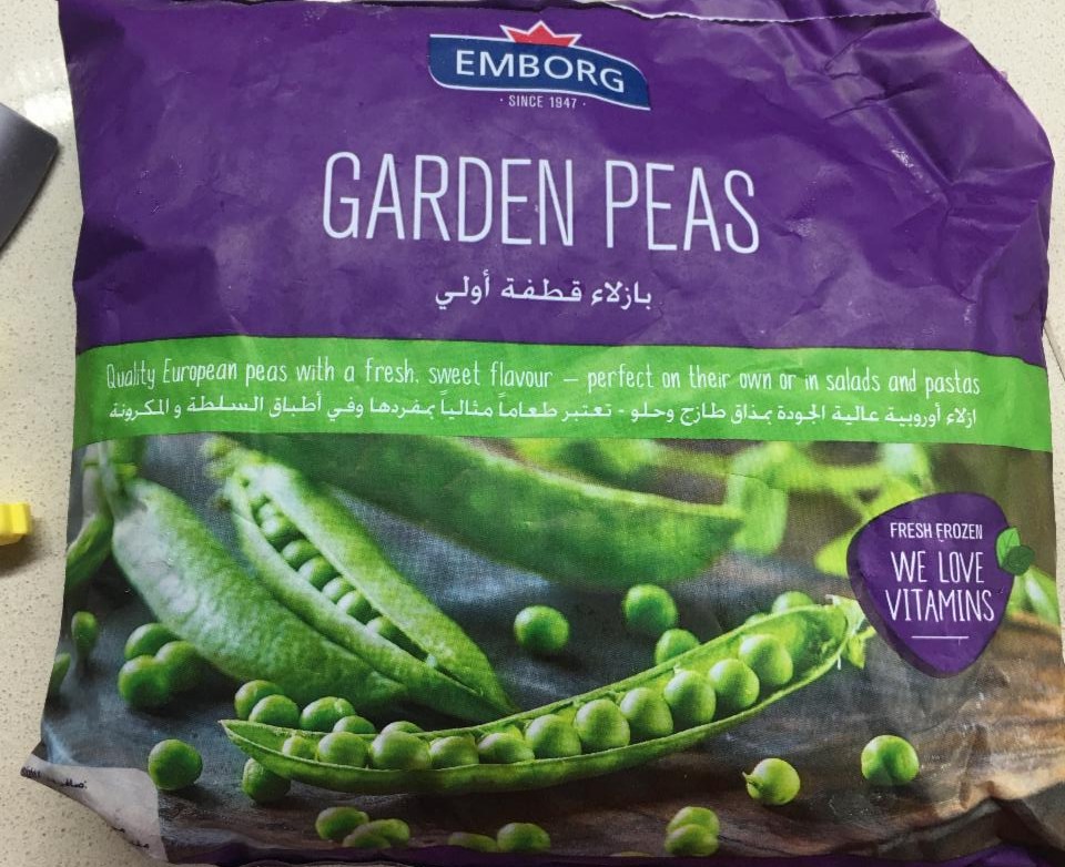 Fotografie - Garden peas Emborg