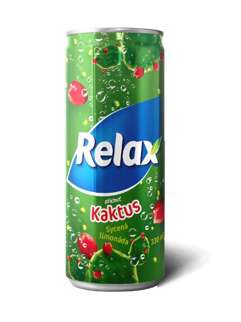 Fotografie - Sycená limonáda příchuť Kaktus Relax