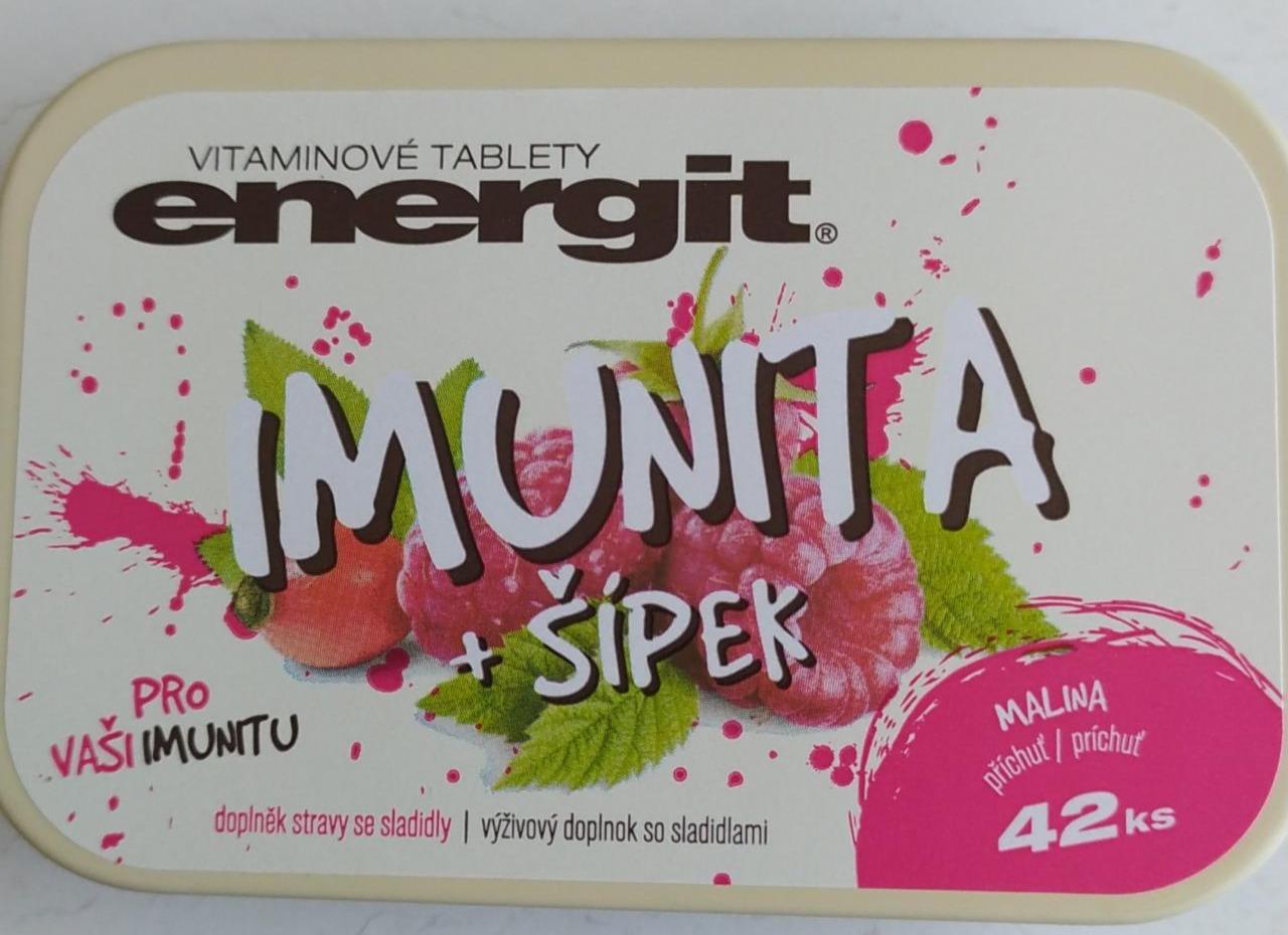 Fotografie - Imunita Malina + šípek vitamínové tablety Energit