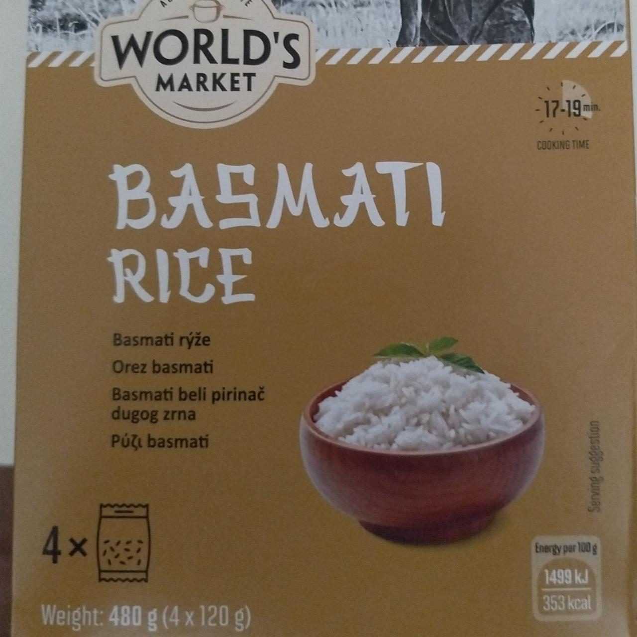 Fotografie - Basmati rice (basmati rýže) World's market