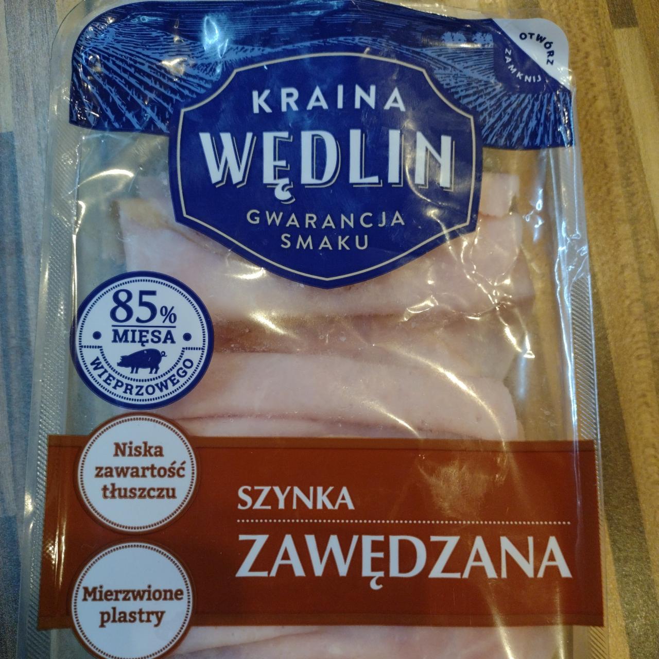 Fotografie - Szynka zawędzana 85% miesa Kraina Wędlin