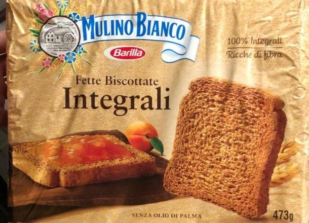 Fotografie - Fette Biscottate Integrali Mulino Bianco Barilla