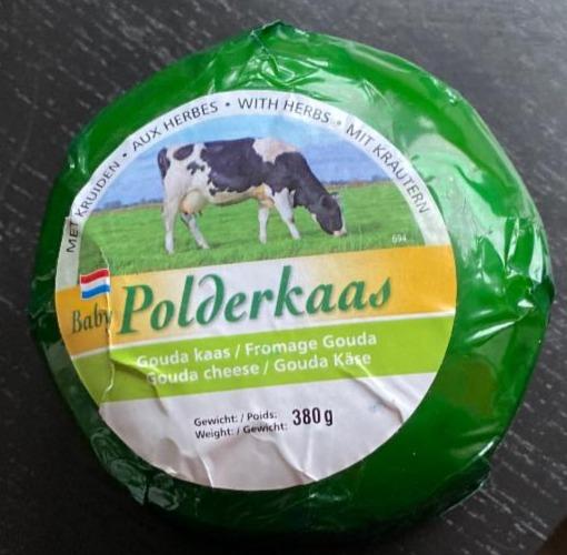 Fotografie - Baby Polderkaas Gouda with herbs