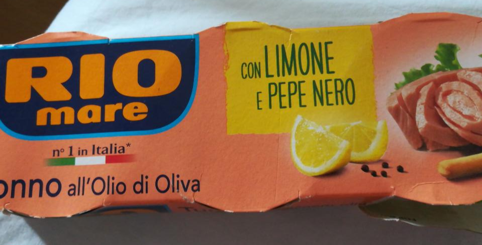 Fotografie - Tonno all’olio di oliva con Limone e Pepe Nero - RIO mare