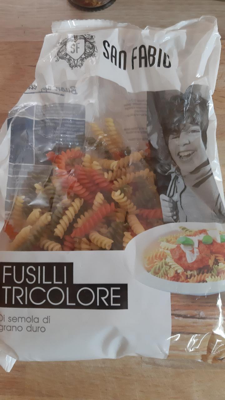 Fotografie - fusilli tricolore San Fabio