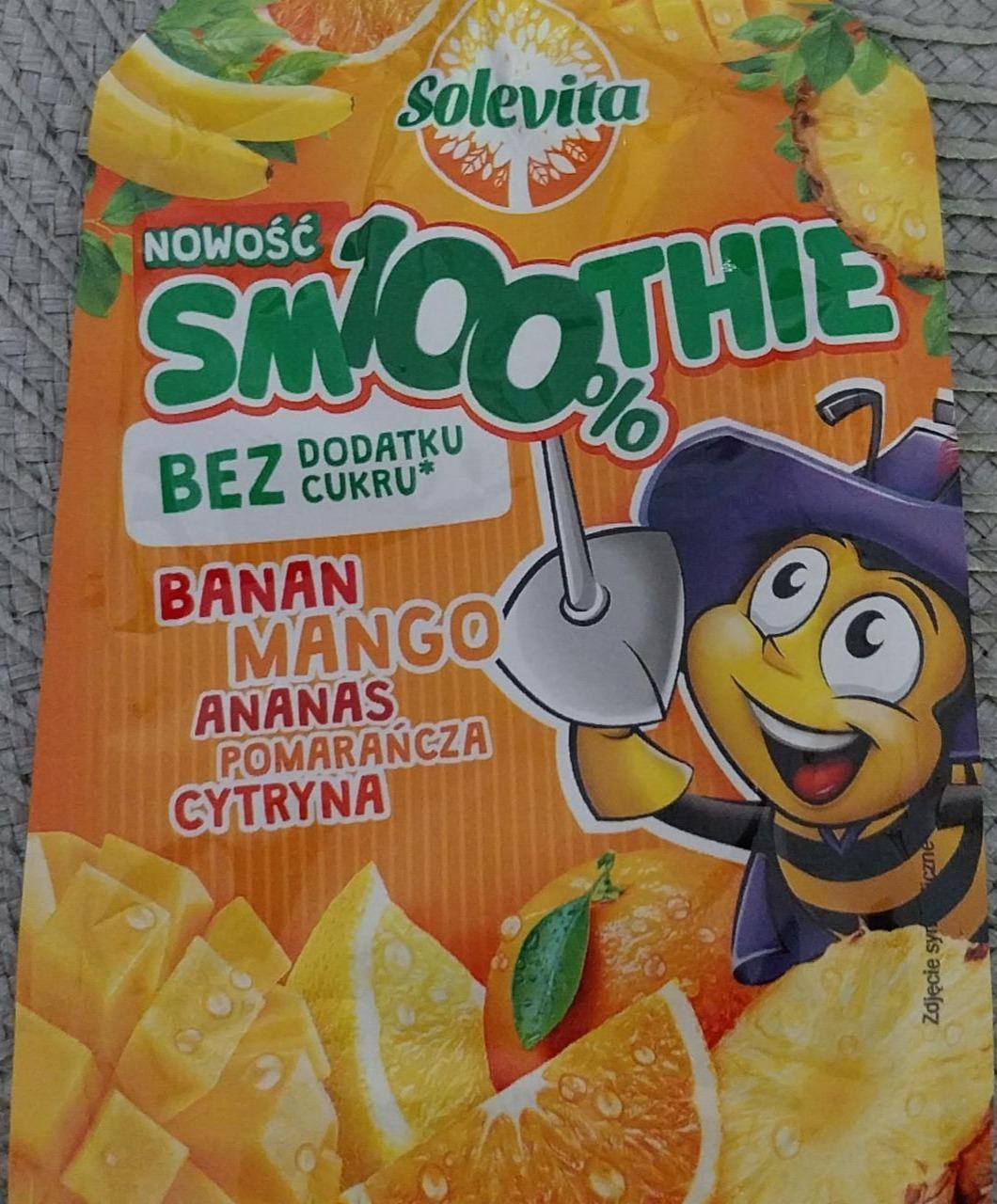 Fotografie - Nowość sm100%thie banan mango ananas poomarańcza cytryna Solevita