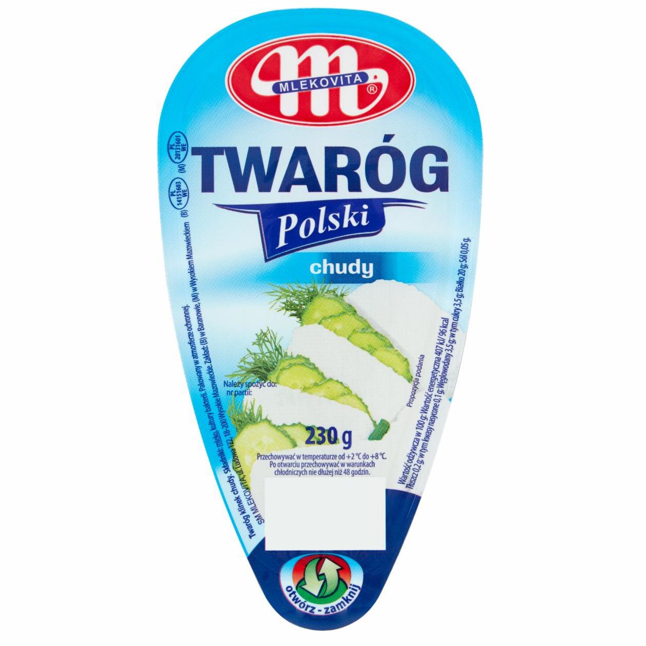 Fotografie - Twaróg Polski chudy MLEKOVITA