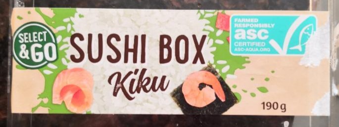 Fotografie - sushi box Kiku LIDL