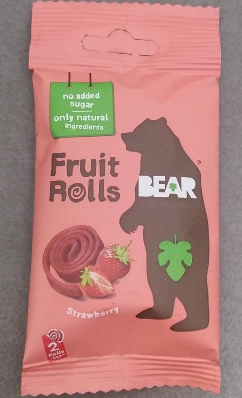 Fotografie - Fruit rolls Strawberry Bear