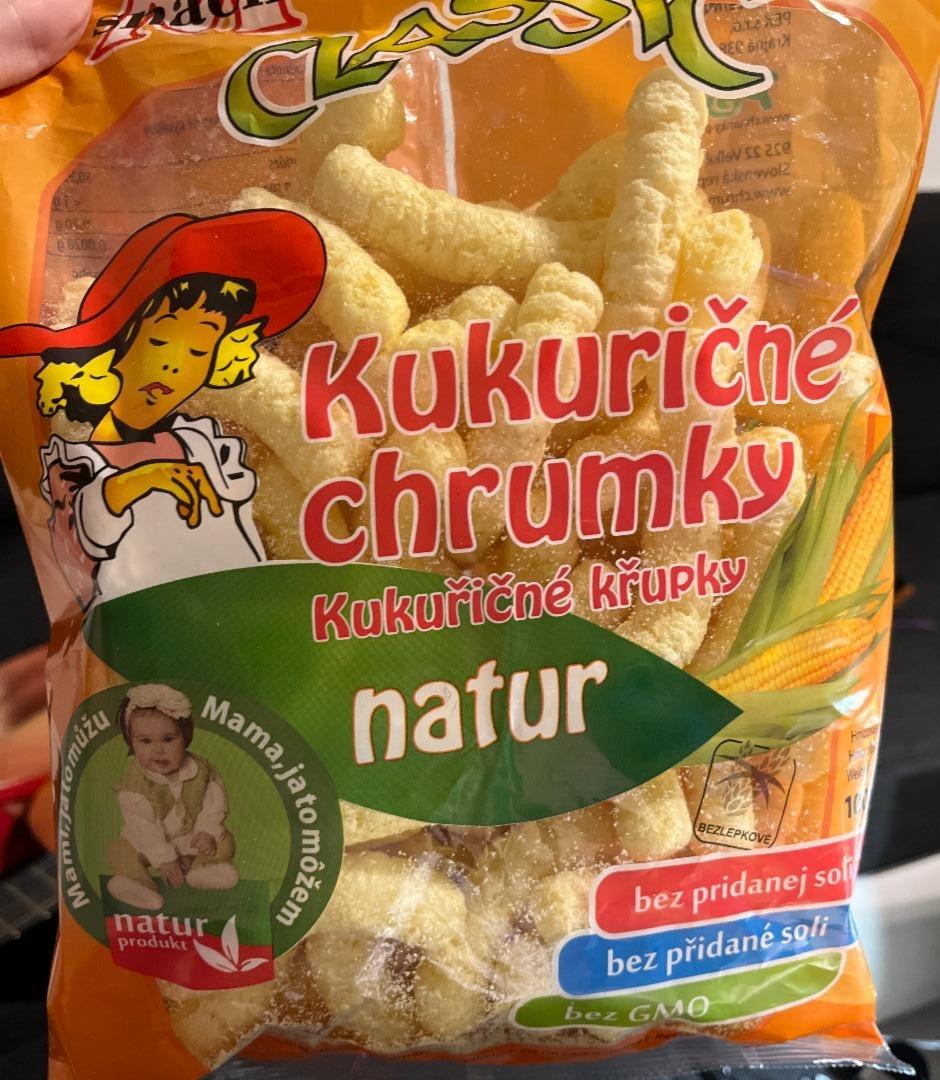 Fotografie - Kukuričné chrumky natur M snacks