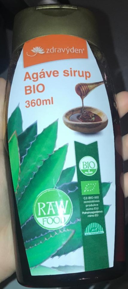 Fotografie - Bio Raw Agáve sirup Zdravý den