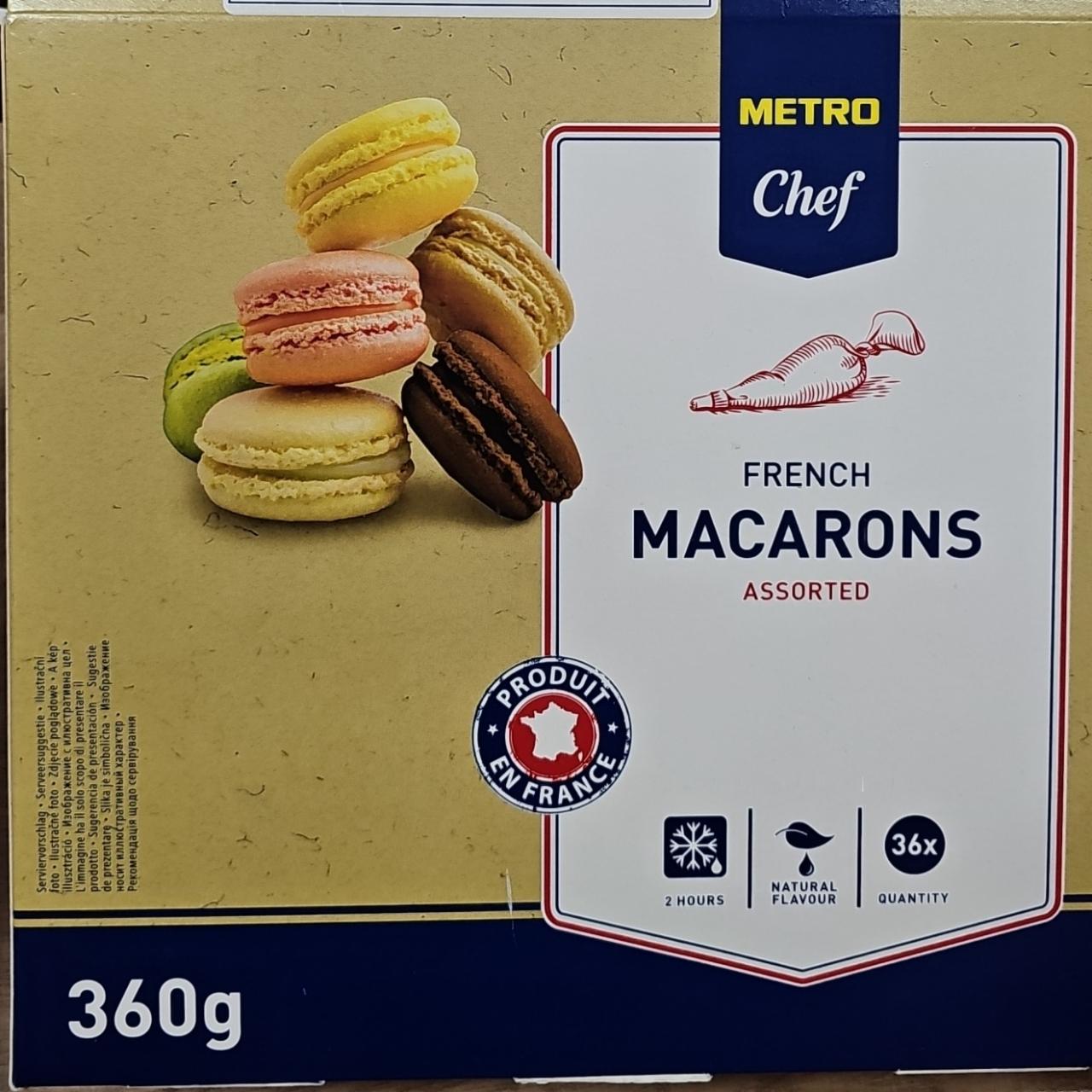 Fotografie - French macarons Metro Chef