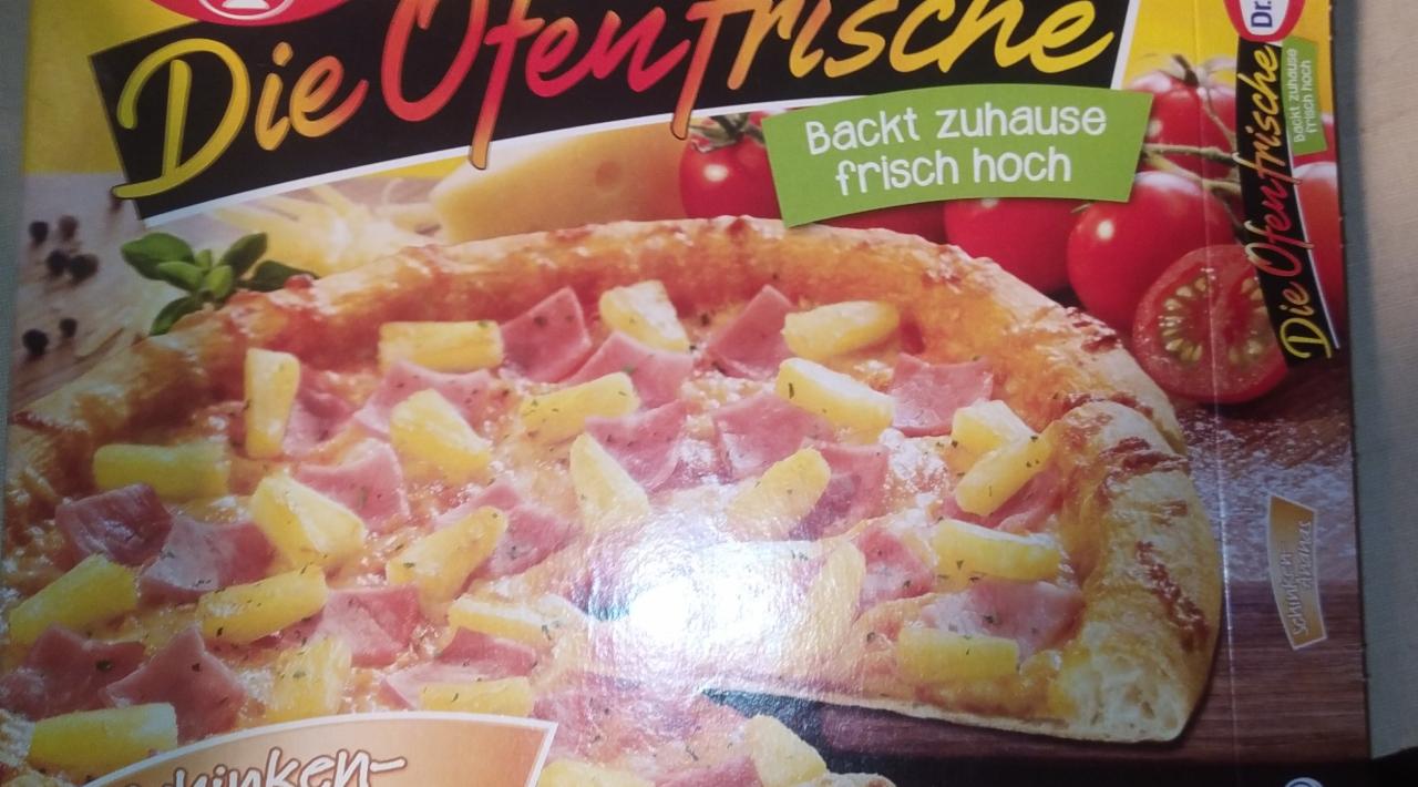 Fotografie - Die Ofenfrische Schinken-Ananas Dr.Oetker