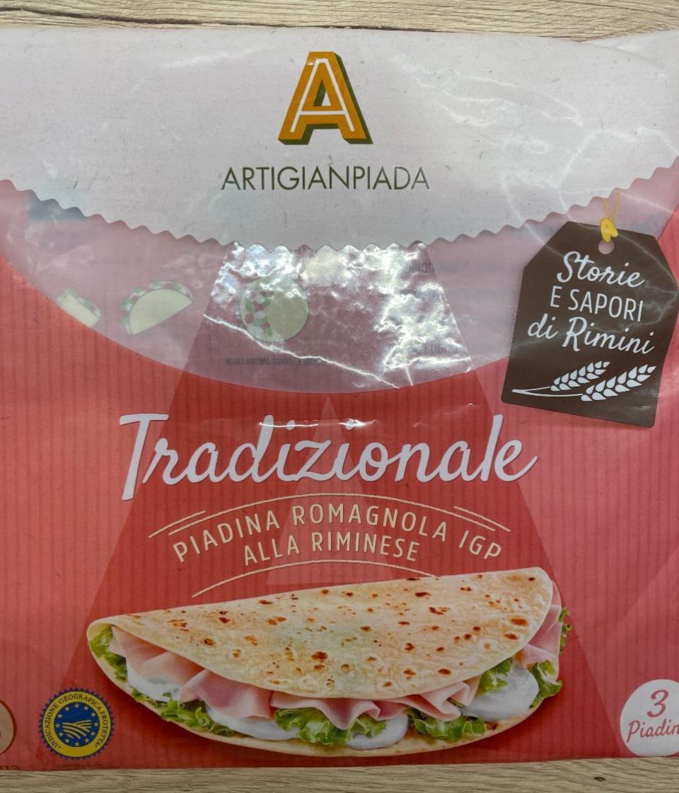 Fotografie - Tradizionale Piadina Romagnola IGP alla Riminese Artigianpiada