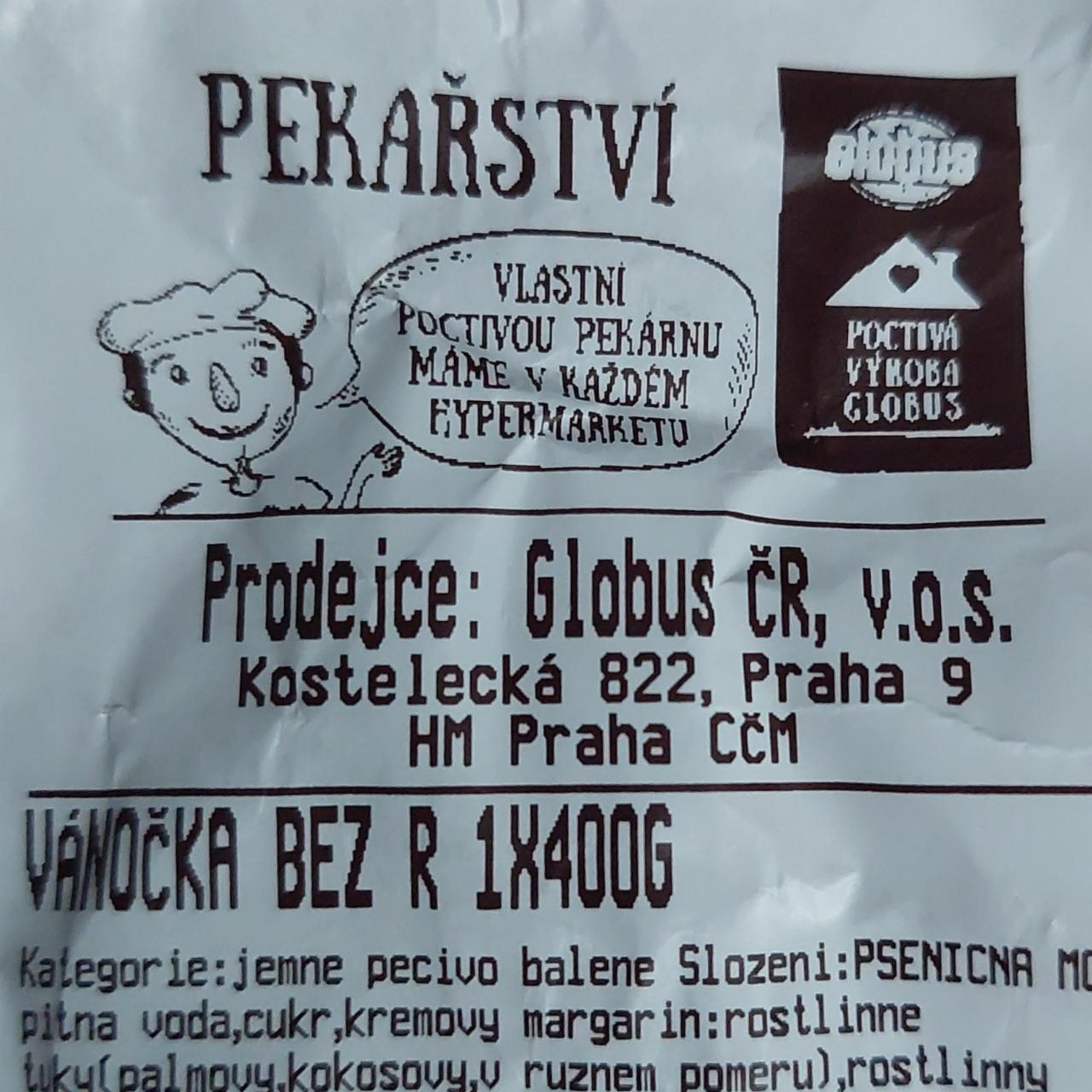 Fotografie - Vánočka bez rozinek Globus