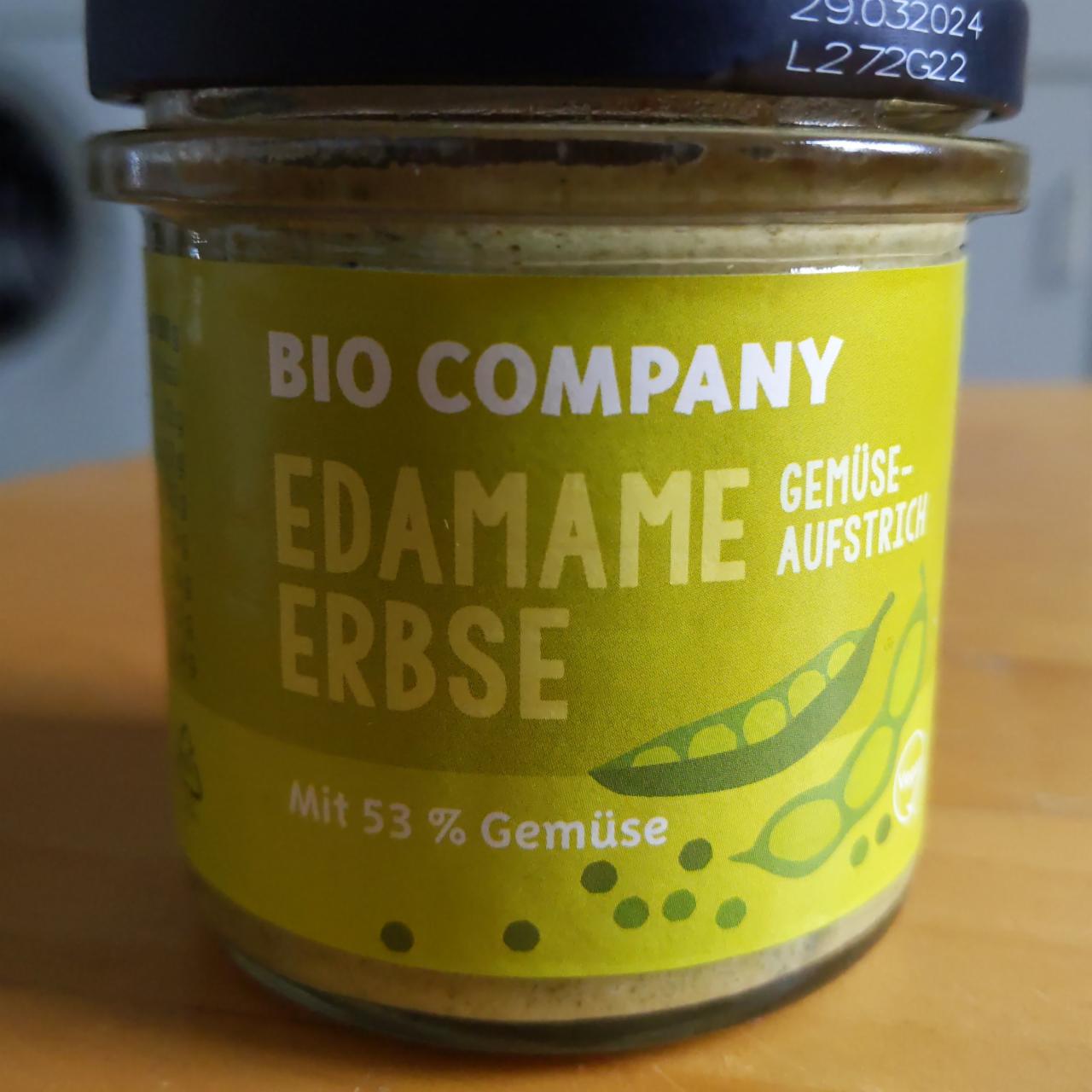 Fotografie - Edamame gemüseaufstrich Bio Company