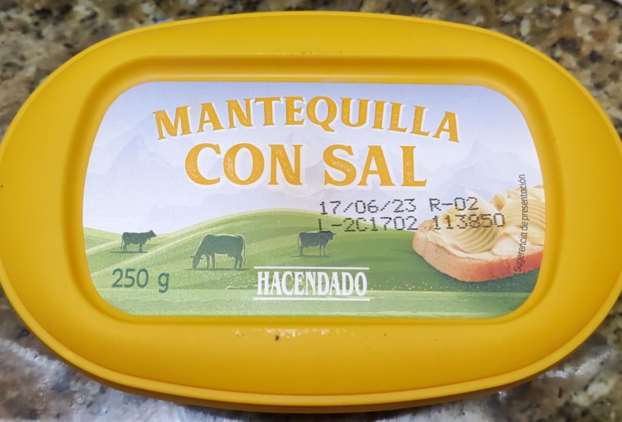 Fotografie - Mantequilla con Sal Hacendado