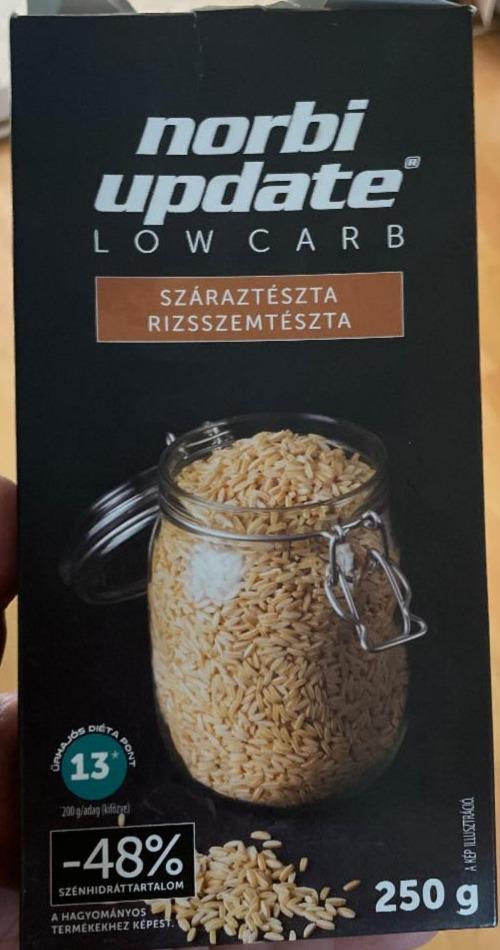 Fotografie - Low Carb Száraztészta Rizsszemtészta Norbi Update