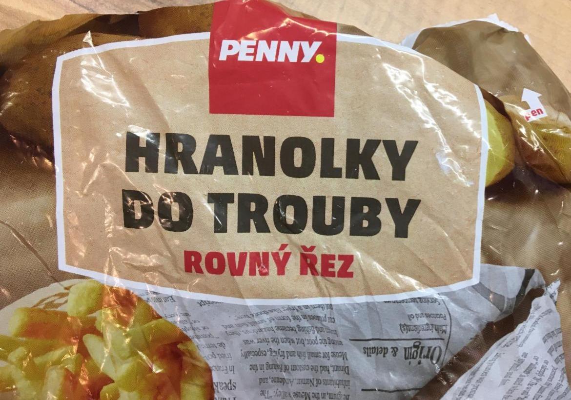 Fotografie - Hranolky do trouby, rovný řez Penny